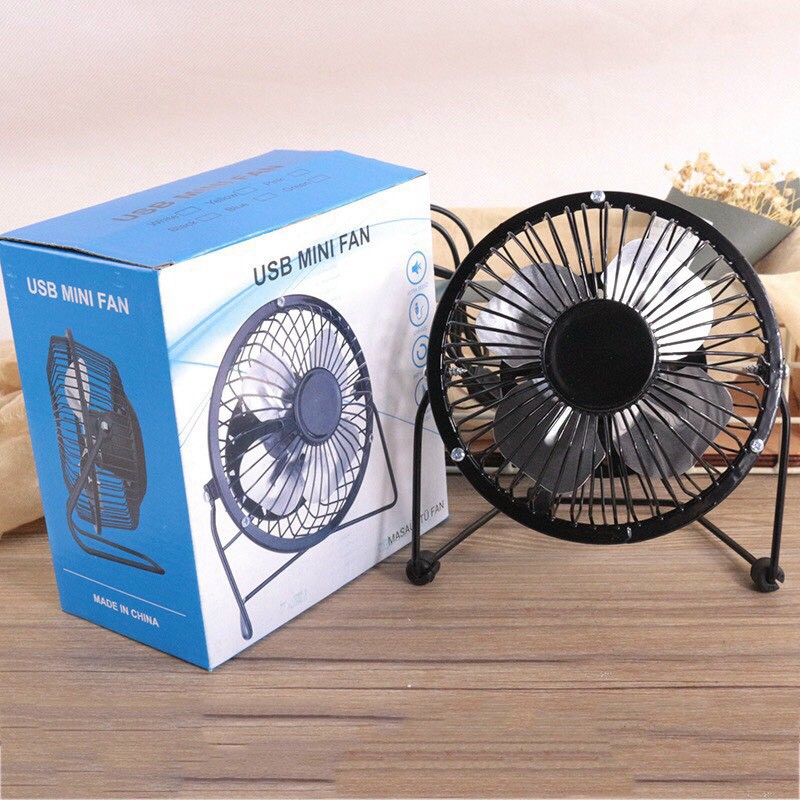 Quạt usb Lồng Sắt 🌟FREESHIP🌟 Quạt usb Lồng sắt loại to 6 inch và loại 4 inch | BigBuy360 - bigbuy360.vn