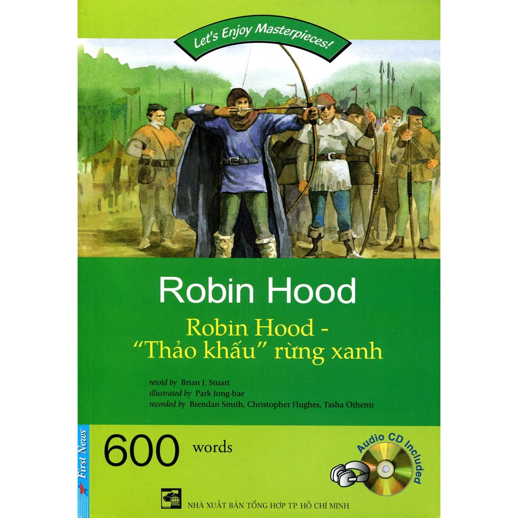 Sách - Happy Reader - RoBin Hood Thảo Khấu Rừng Xanh + 1CD