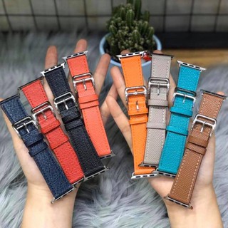 Dây da sần H.e.r.m.e.s dành cho apple watch