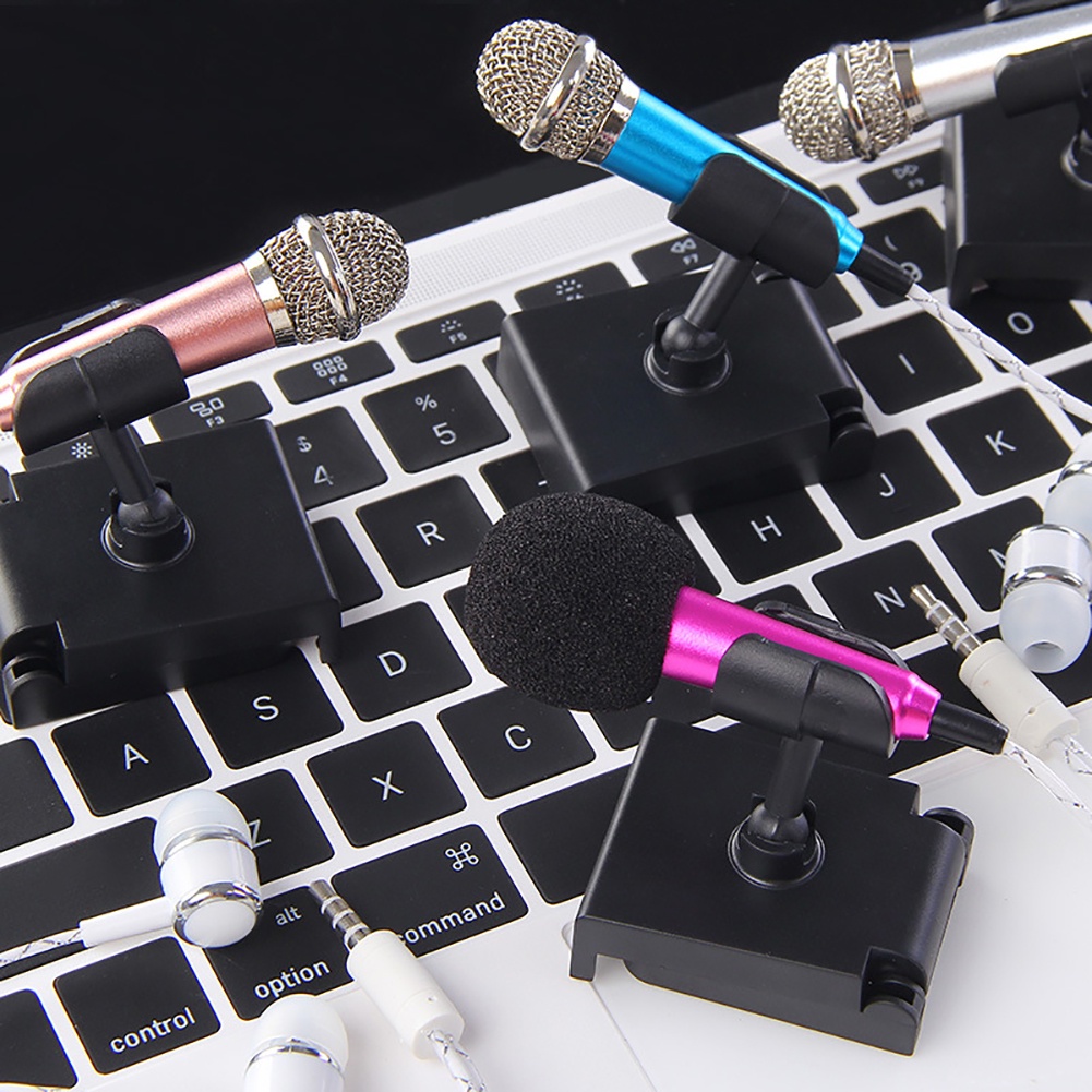 Micro mini đầu cắm 3.5mm hát karaoke cho điện thoại / máy tính