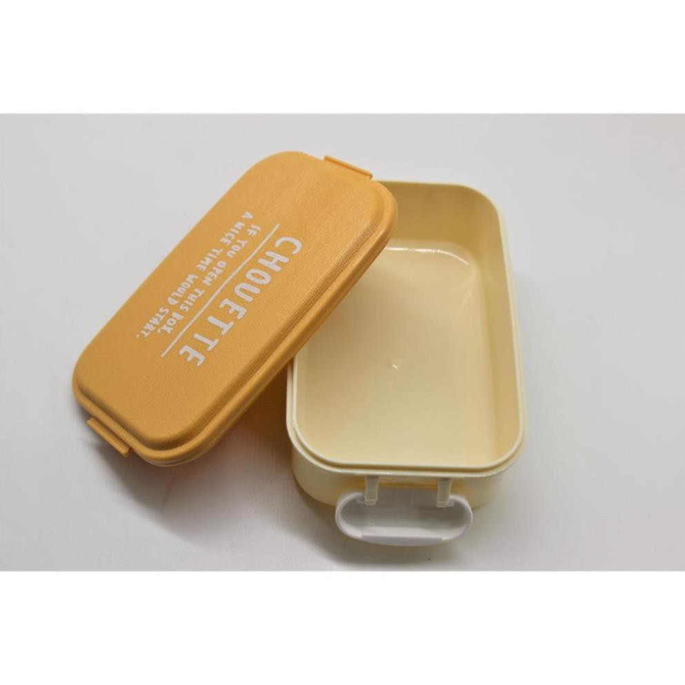 Hộp cơm Yamada 380ml⚡𝗙𝗥𝗘𝗘 𝗦𝗛𝗜𝗣 ⚡được làm từ chất liệu nhựa PP, đảm bảo an toàn cho sức khỏe người sử dụng