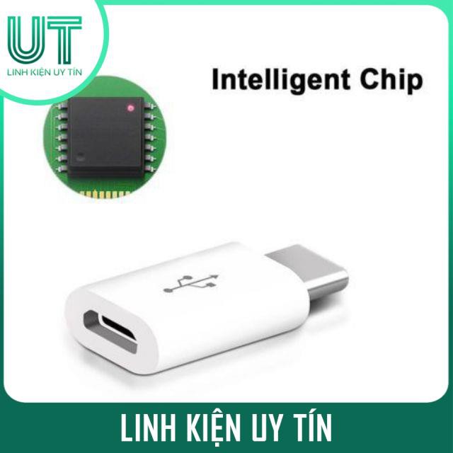 Cổng Chuyển Đổi MicroUSB Sang Type C, typeC,type-C