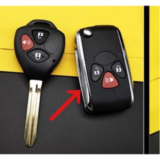 Vỏ khoá gập Độ chìa Toyota INNOVA Camry  Yaris HighLander   Fotuner