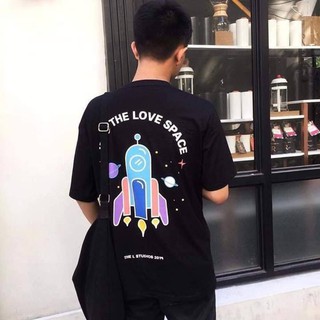 Áo thun Space vũ trụ đen tím unisex