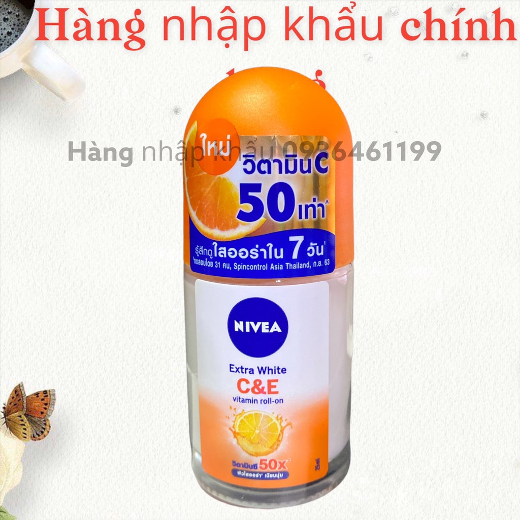 {48h} Lăn nách Nivea nữ Khử Mùi Nữ 25ml THÁI LAN