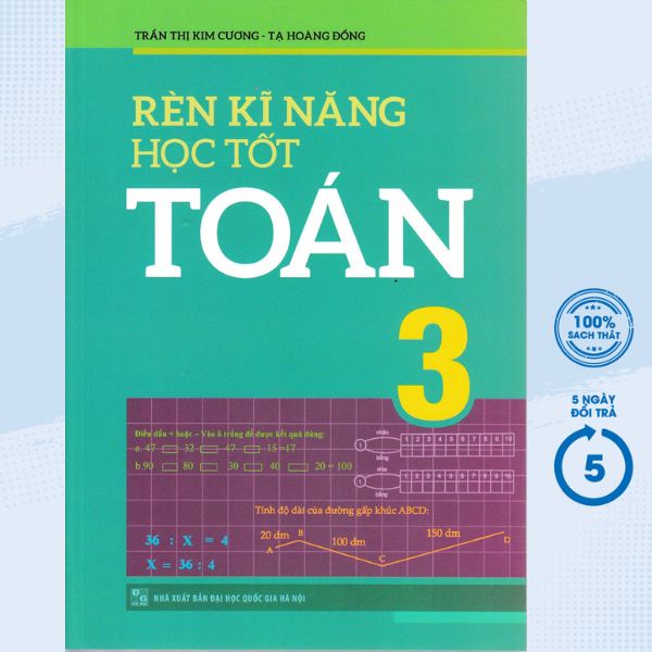 Sách - Rèn Kĩ Năng Học Tốt Toán 3 - ML