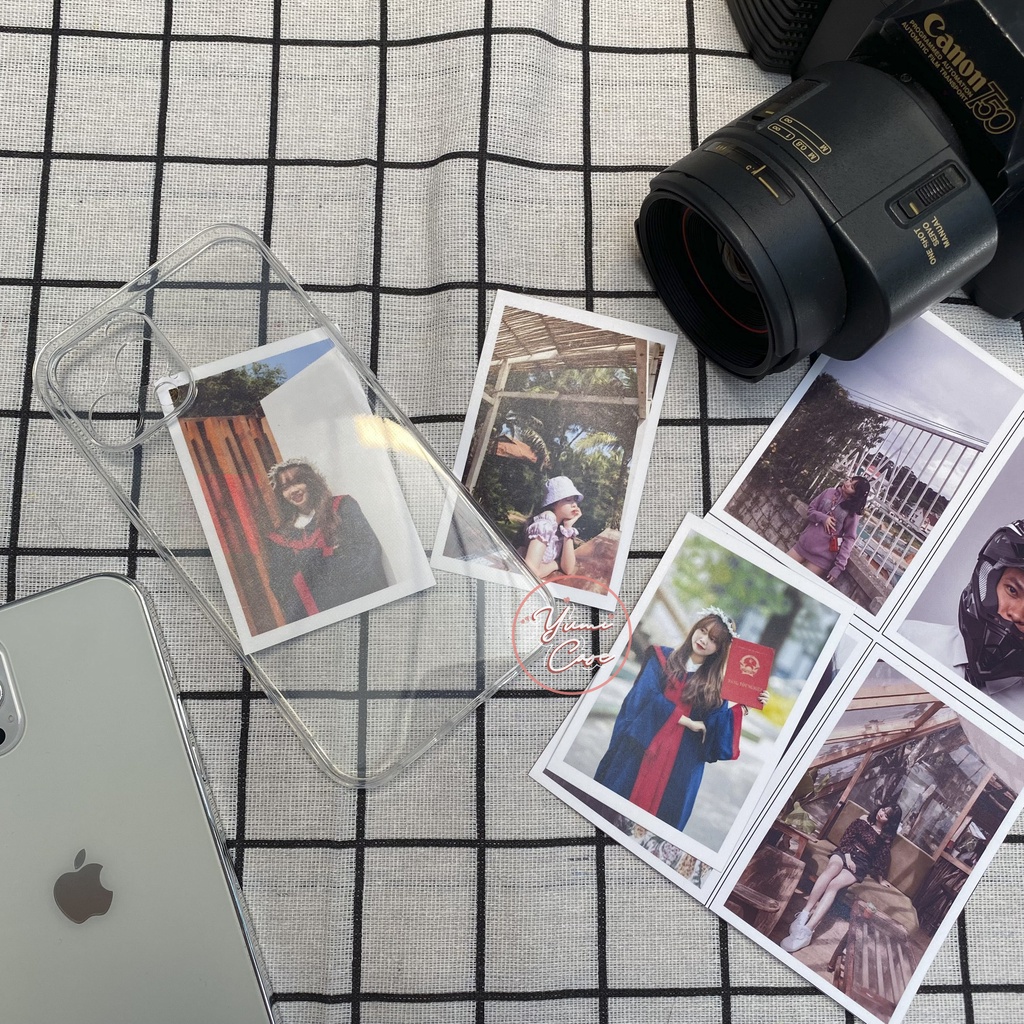 In ảnh polaroid theo yêu cầu combo 4 hình Yumi Case