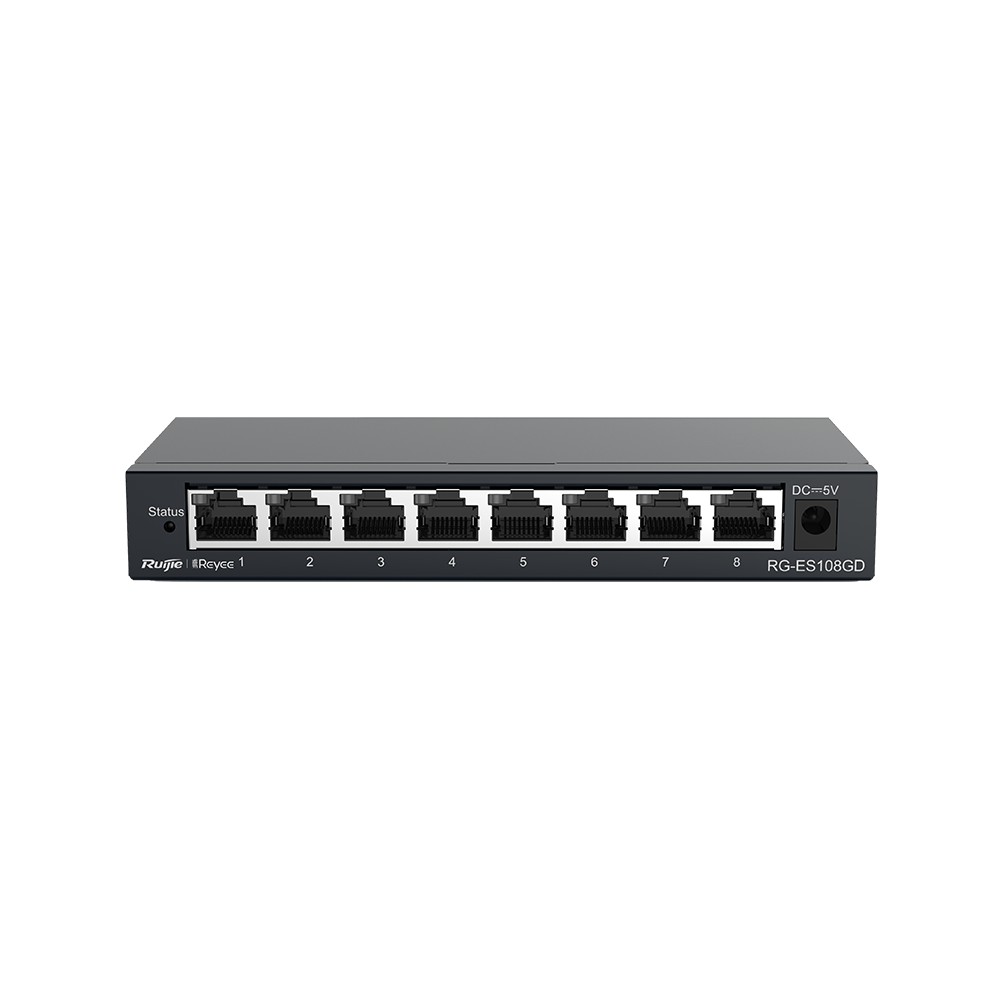 Thiết bị mạng Switch Ruijie Reyee RG-ES105GD 5-Port Gigabit unmanaged