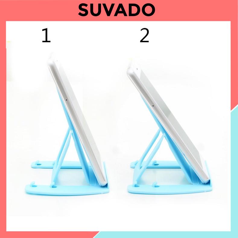 Giá Đỡ, Kệ Đỡ Điện Thoại, nhiều nấc tiện dụng, giá đỡ kiện thoại , kệ xem phim mini 2 nấc điều chỉnh SUVADO