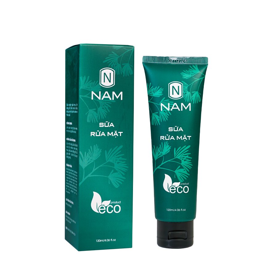 Sữa Rửa Mặt NAM Làm Sạch Sâu Kiểm Soát Nhờn Ngừa Mụn  - Chính Hãng