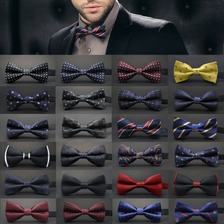 Nơ bướm đeo cổ vải lụa cho nam