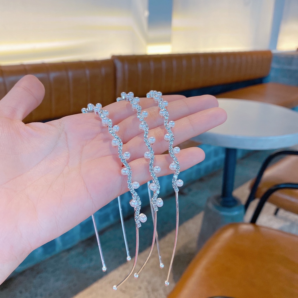 Cài tóc thời trang bờm tóc đính đá CT