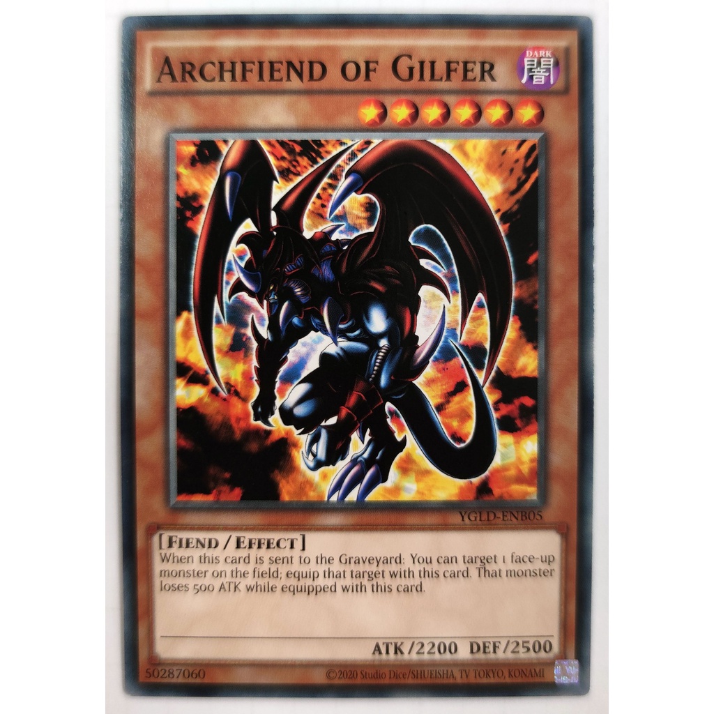 [Thẻ Yugioh] Archfiend of Gilfer |EN| Common (Duel Monsters)