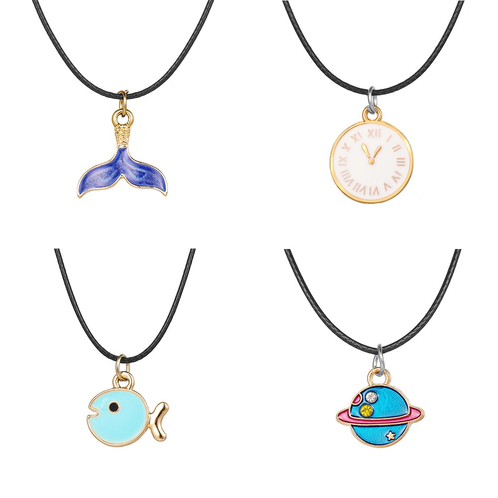 iF YOU Vòng cổ   mặt hoạt hình phong cách Hàn Quốc thời trang cho nữ