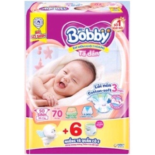 Tã dán bobby size S 80 , XS 70