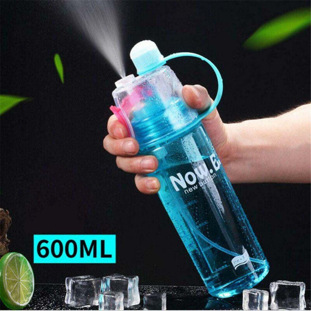 LAKAMIER Bình Nước 600ML Kèm Ống Hút Dễ Dàng Mang Đi
