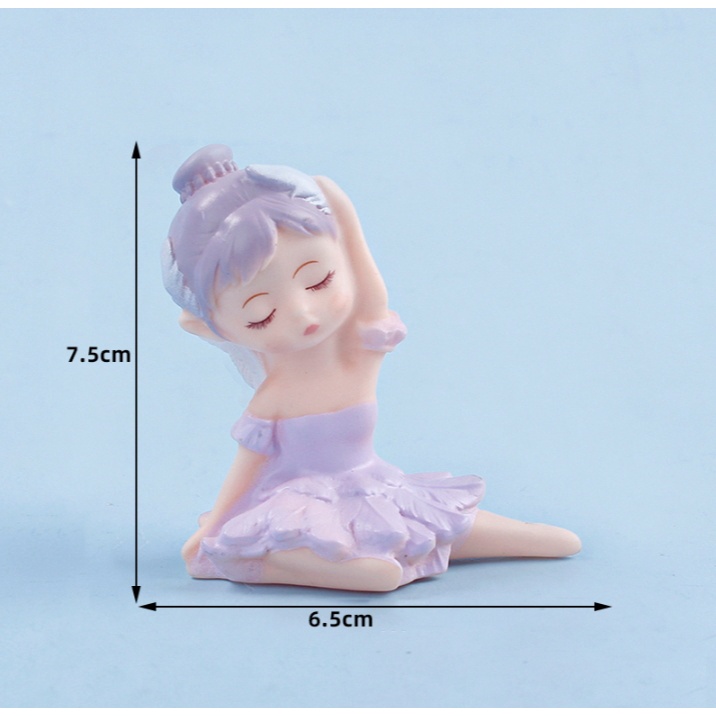 phụ kiện bánh sinh nhật [FREESHIP❤️] tương em bé ngồi thiên thần