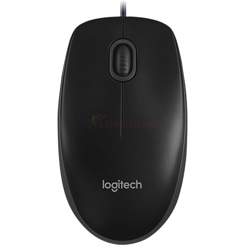 Chuột có dây Logitech B100 - Hàng chính hãng