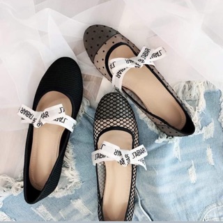 Giầy búp bê quai nơ
