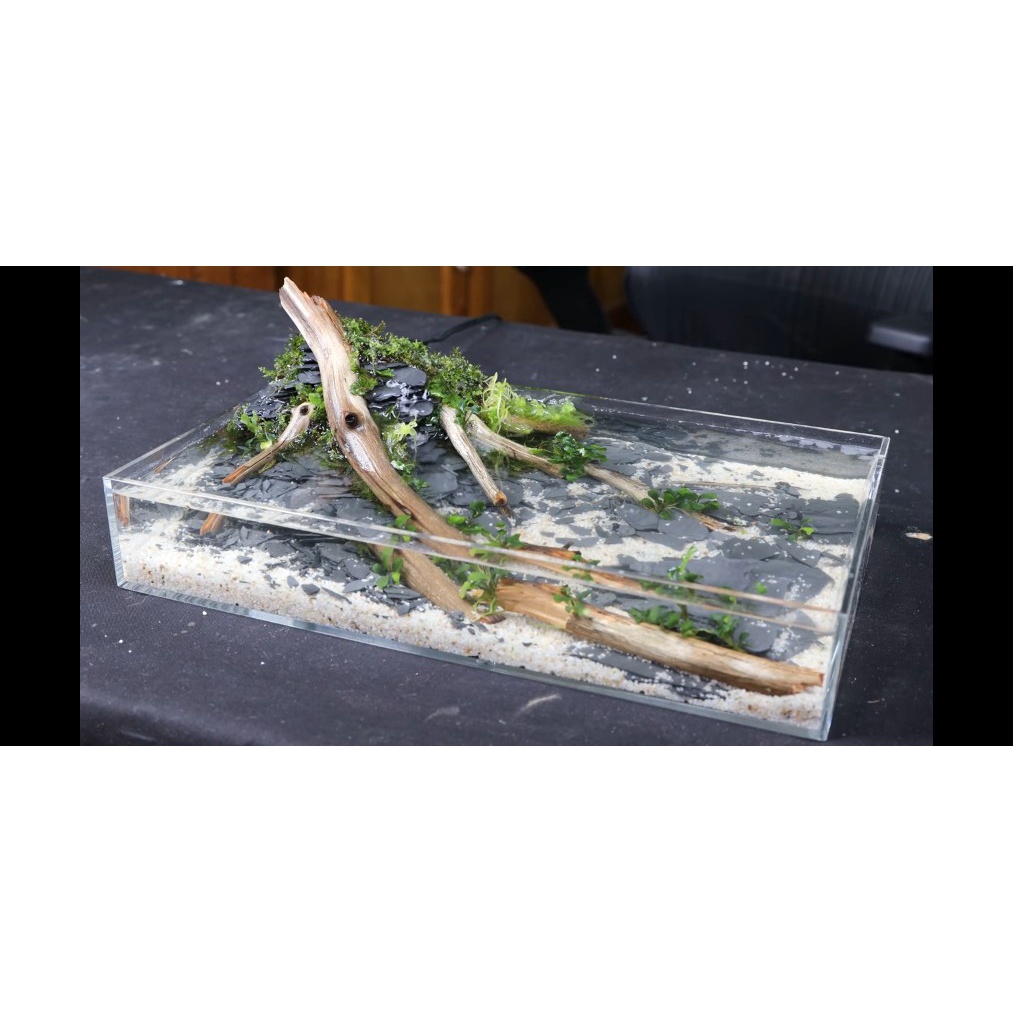 60x40x5cm Combo 5 tấm nhựa mica cứng trong suốt cắt sẵn làm khay chụp ảnh sản phẩm, hồ cá, hộp trưng bày - Luân Air