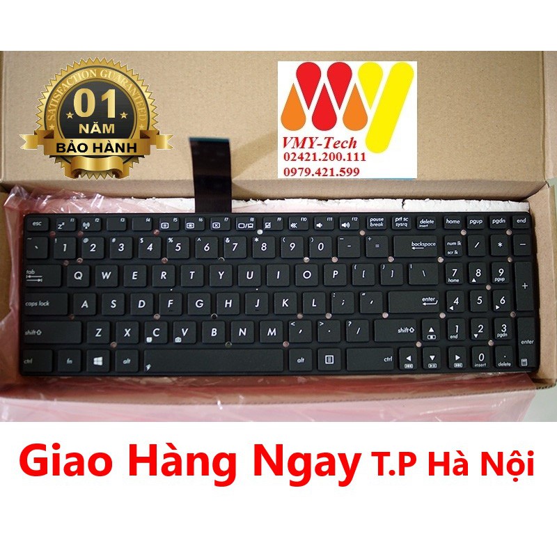 [Mã ELORDER5 giảm 10K đơn 20K] Bàn phím laptop ASUS K55V K55VD K55VJ K55VM K55VS K55XI