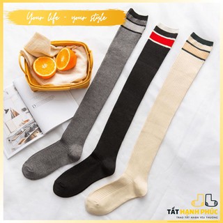 Tất nữ cổ cao quá gối 3 màu SECRET JUGGER bí quyết cho chân thon dài thu đông