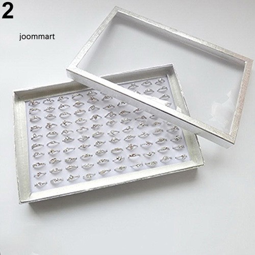 Hộp lưu trữ trưng bày bông tai/nhẫn thiết kế hợp thời trang