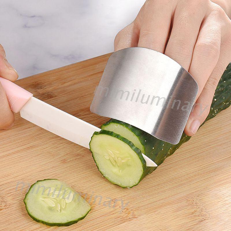 IVY Kitchen Finger Hand Protector Guard Stainless Steel Chop Slice Shield Anti Cut