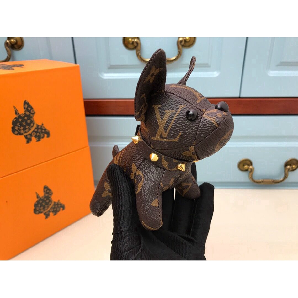 Móc Khóa Hình Chó Bull Phi Hành Gia Thiết Kế Mới Cao Cấp Thời Trang