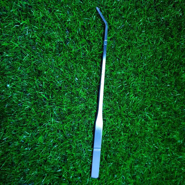 Nhíp gắp thức ăn đầu cong cho bò sát, thủy sinh không gỉ