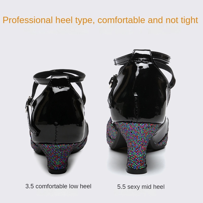 Giày Khiêu Vũ latin Thiết Kế Mới Cao Cấp Thời Trang Dành Cho Người Lớn