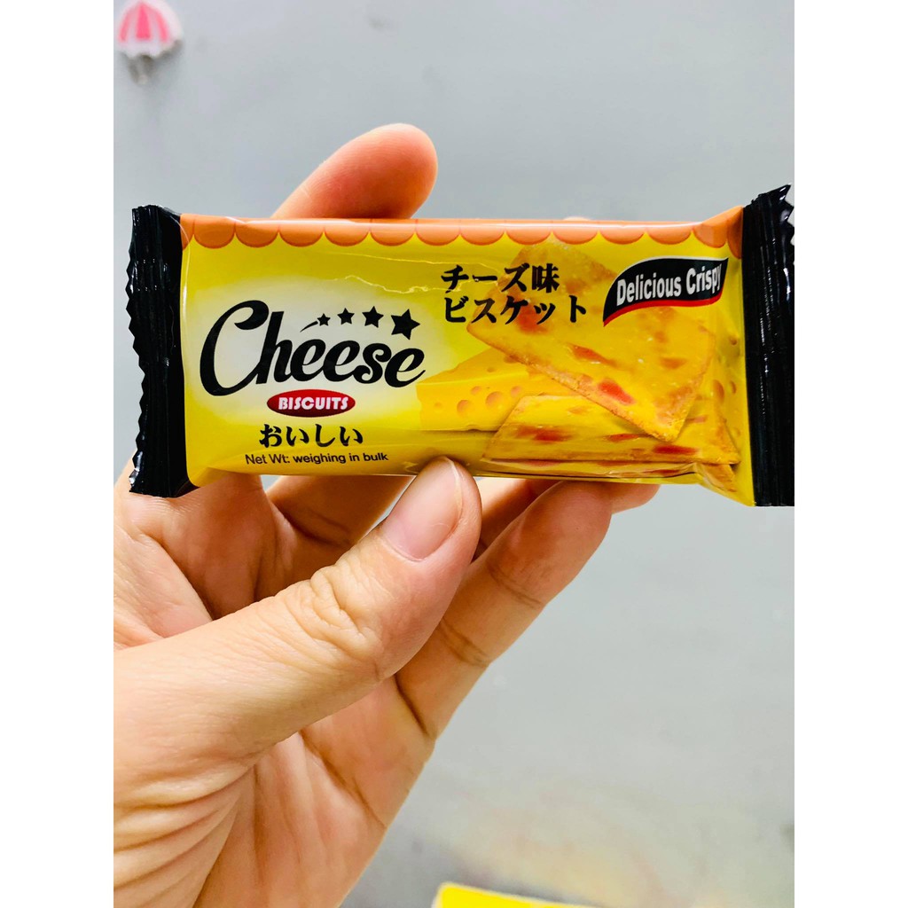 BÁNH QUY GIÒN PHÔ MAI, RAU CỦ CHEESE HIỆU YMAID, PHOMAI 288G