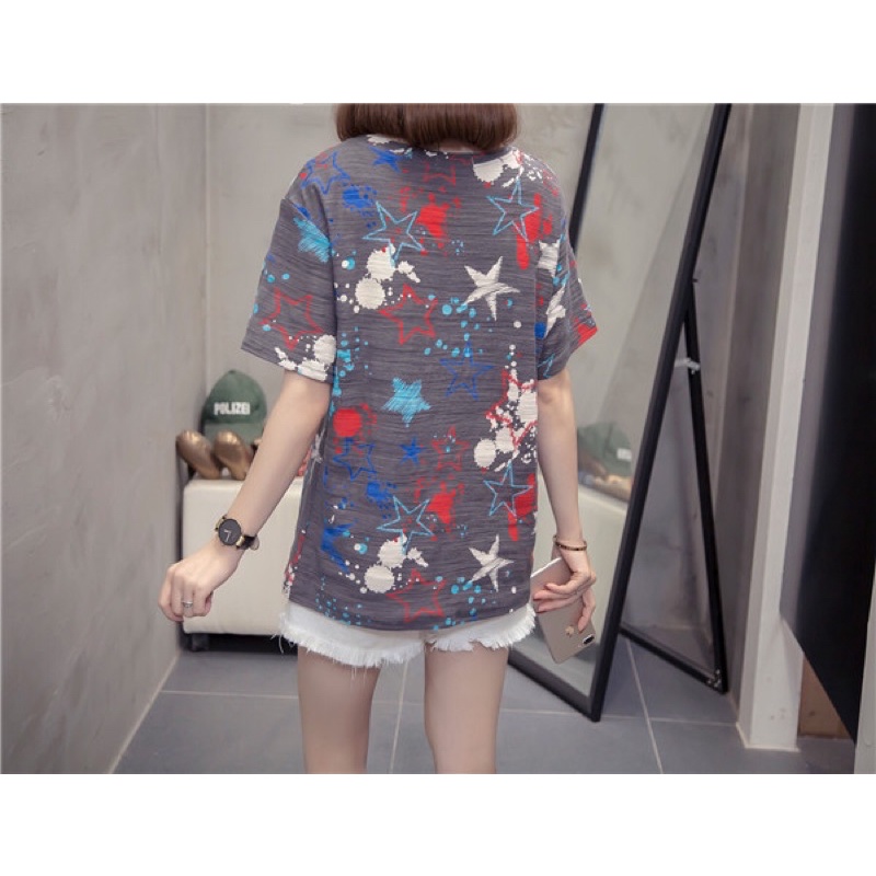 Áo thun big size cổ tròn tay ngắn size lớn 75-95kg