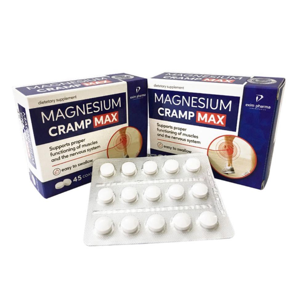 Viên Uống Giảm Co Cơ Chuột Rút, Tê Bì Chân Tay, Đau Mỏi Cơ Bắp, Bổ Sung Magie, B6