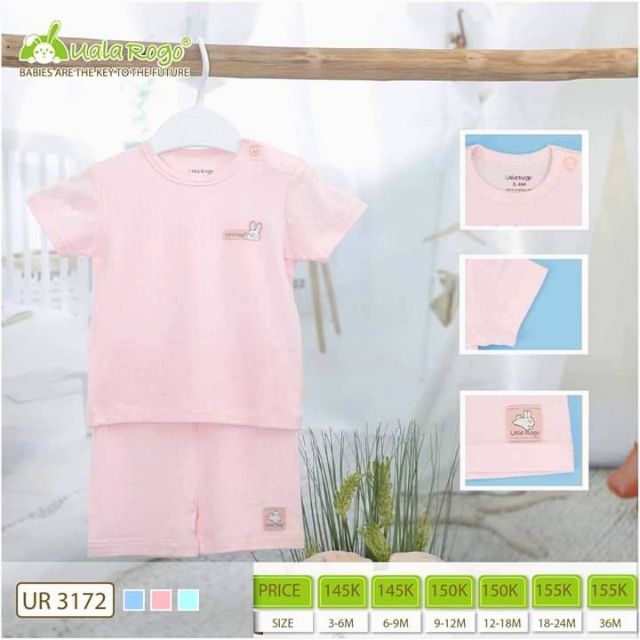 (Uala)Bộ cộc modal ( hồng, xanh lam, xanh ngọc),