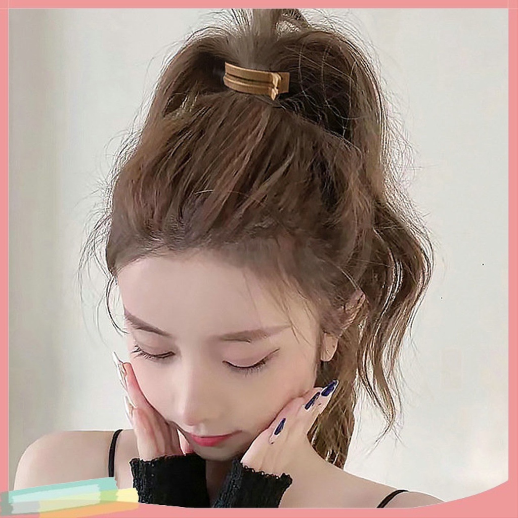 Kẹp Tóc Nữ Màu Trơn Chống Trượt Nhiều Màu Sắc Lựa Chọn