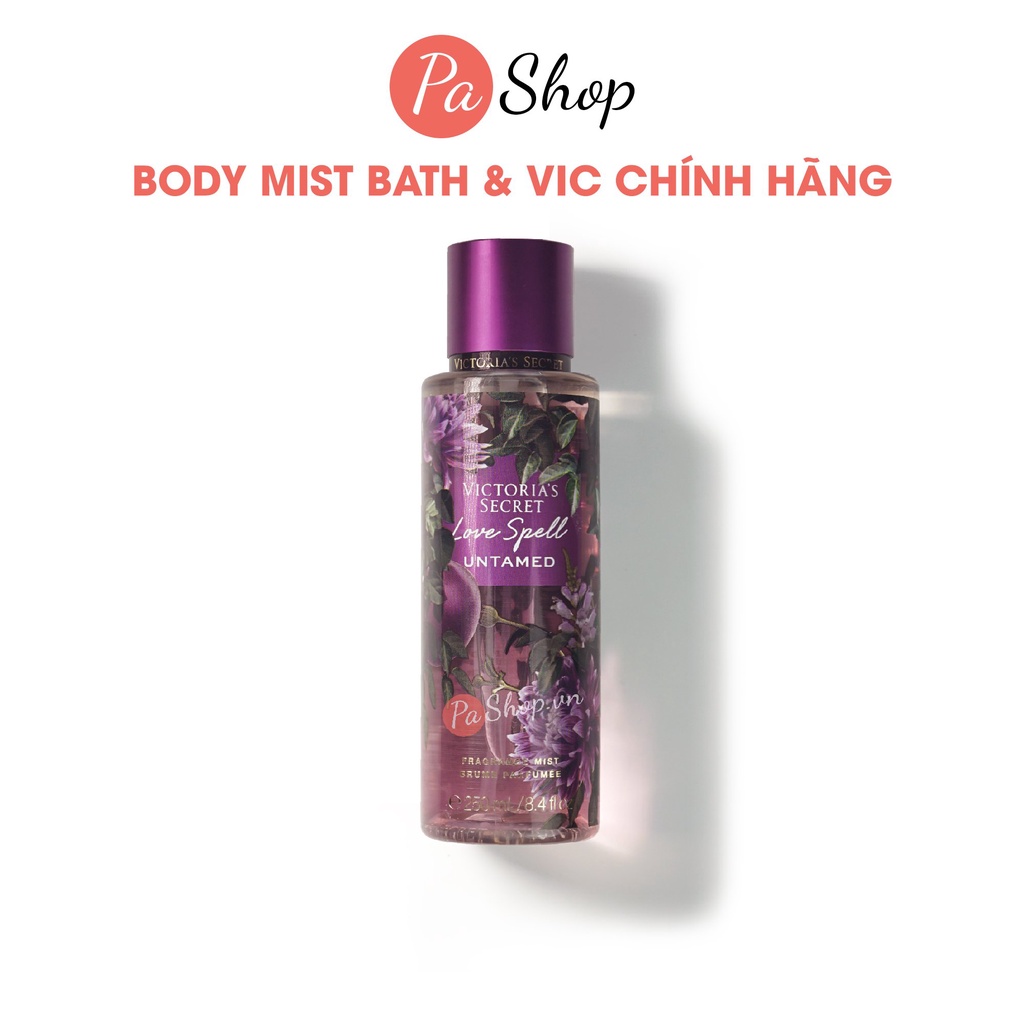 Body mist Love Spell Untamed xịt thơm toàn thân