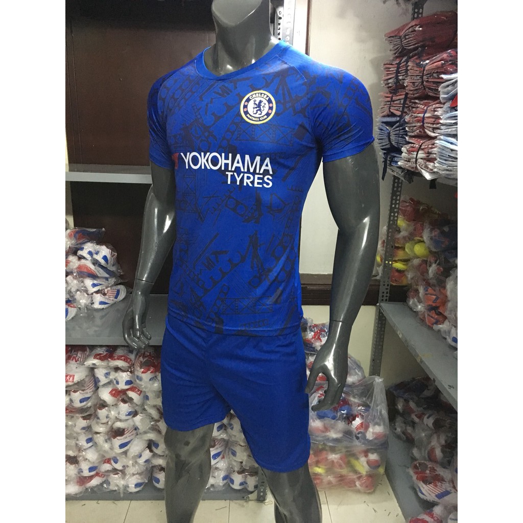 Bộ Đồ Đá Banh CLB chelsea màu xanh 2019 2020