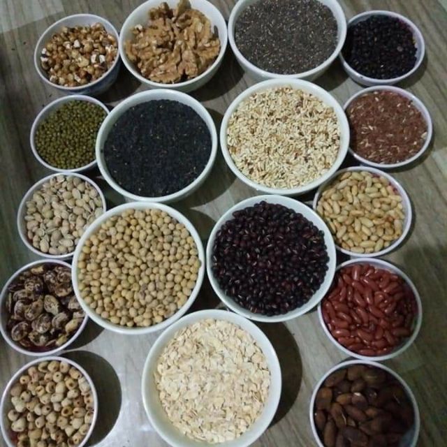 Ngũ cốc  dinh dưỡng mẹ mix nhà làm