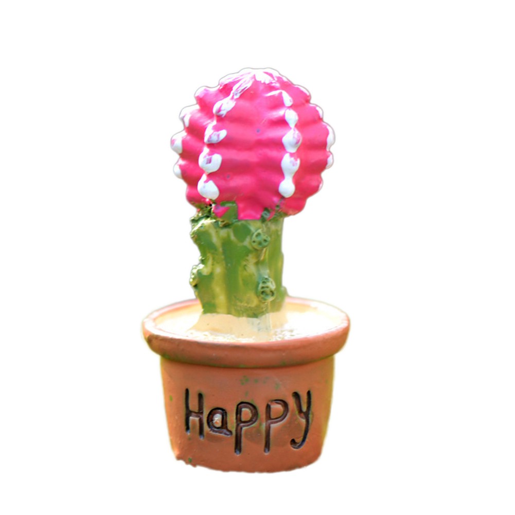 Chậu cây giả mini bằng nhựa dùng trang trí nhà búp bê/ tiểu cảnh