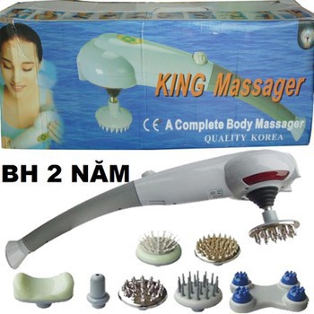 [ Gía siêu rẻ ] Máy massage cầm tay 7 đầu Magic King Massager