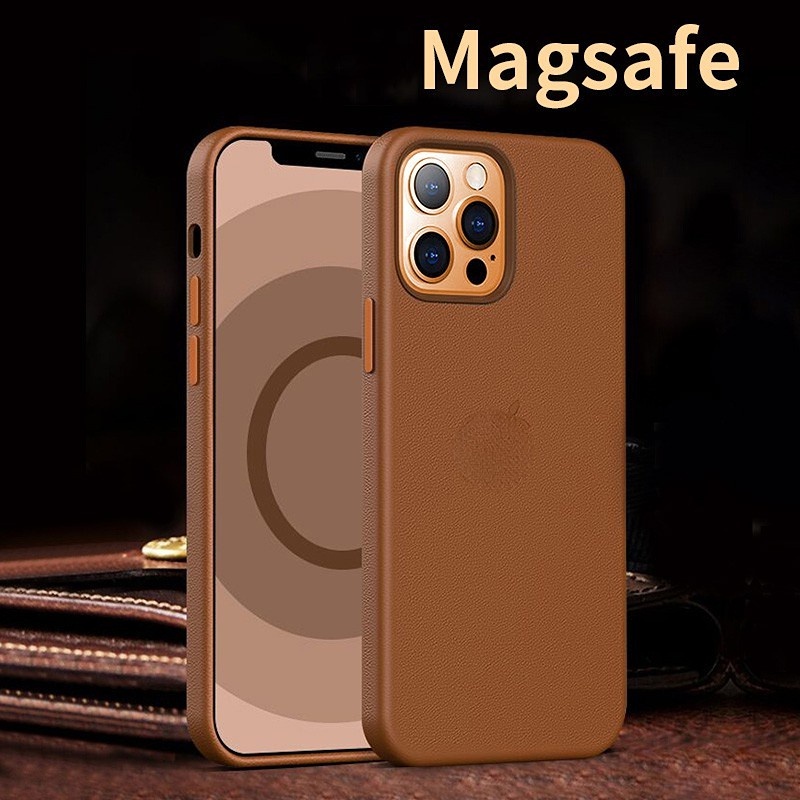 Bao Da Điện Thoại hỗ trợ sạc không dây 2021 Có Khóa Từ Tính Cho iPhone 13 Mini iPhone 13 Pro Max