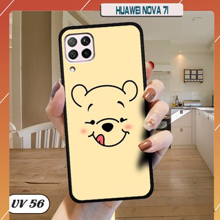 Ốp điện thoại Huawei Nova 7i - lưng nhám viền dẻo