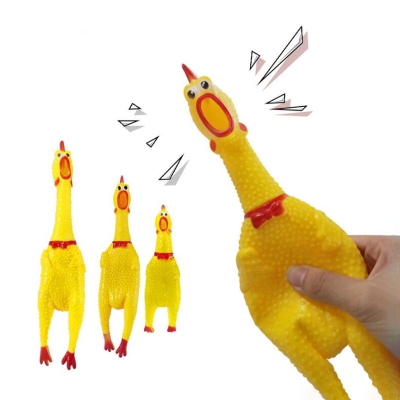 Con Gà Đồ Chơi Biết Kêu Ngộ Nghĩnh Gà Bóp Giảm Stress