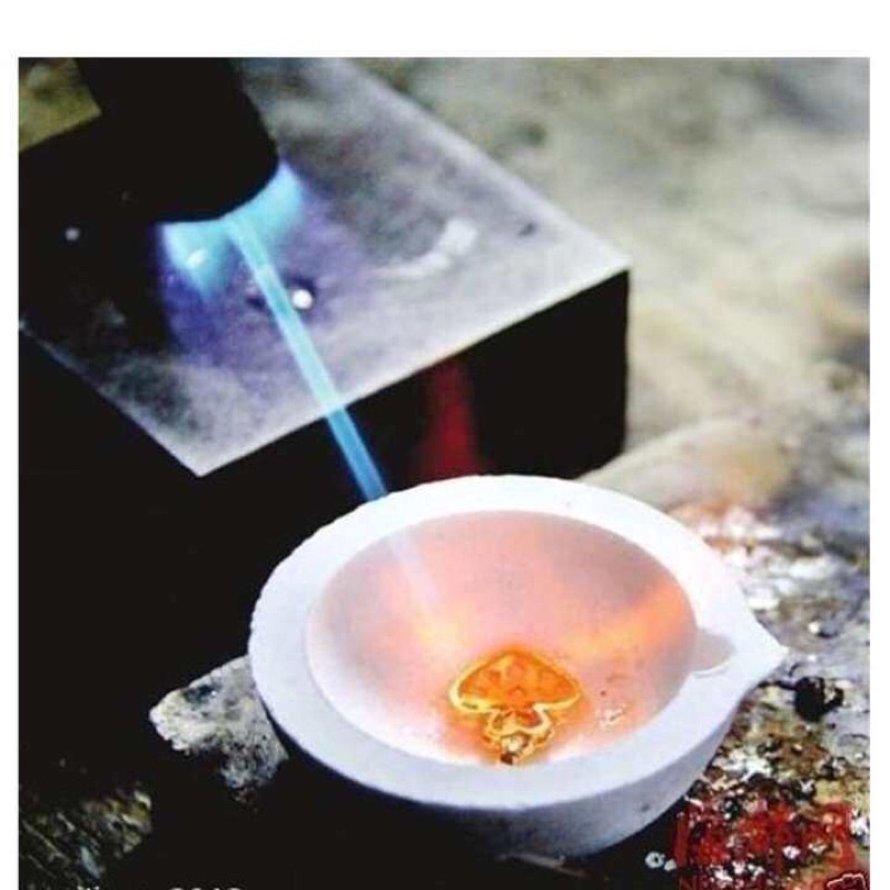 Chén thạch cao nấu vàng