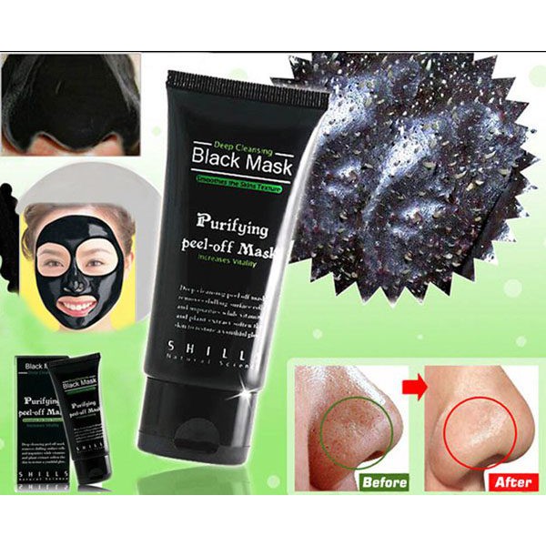 Tuýp Kem Lột Mụn Cám Mụn Đầu Đen Black Mask One Spring 60g (queen cosmetics)