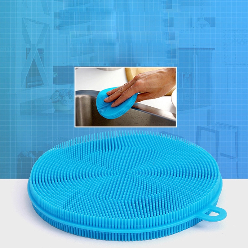 Miếng Silicone Rửa Chén Hai Mặt Đa Năng Tiện Dụng