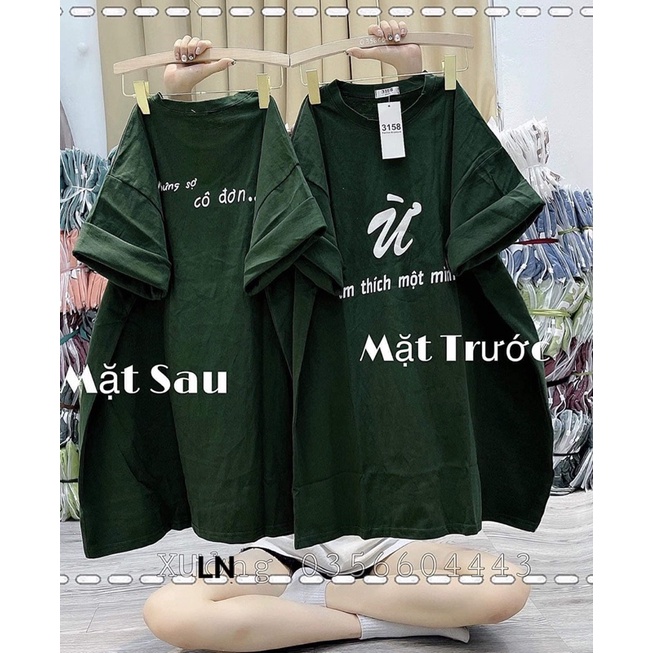 Áo phông ừ in hai mặt LN12