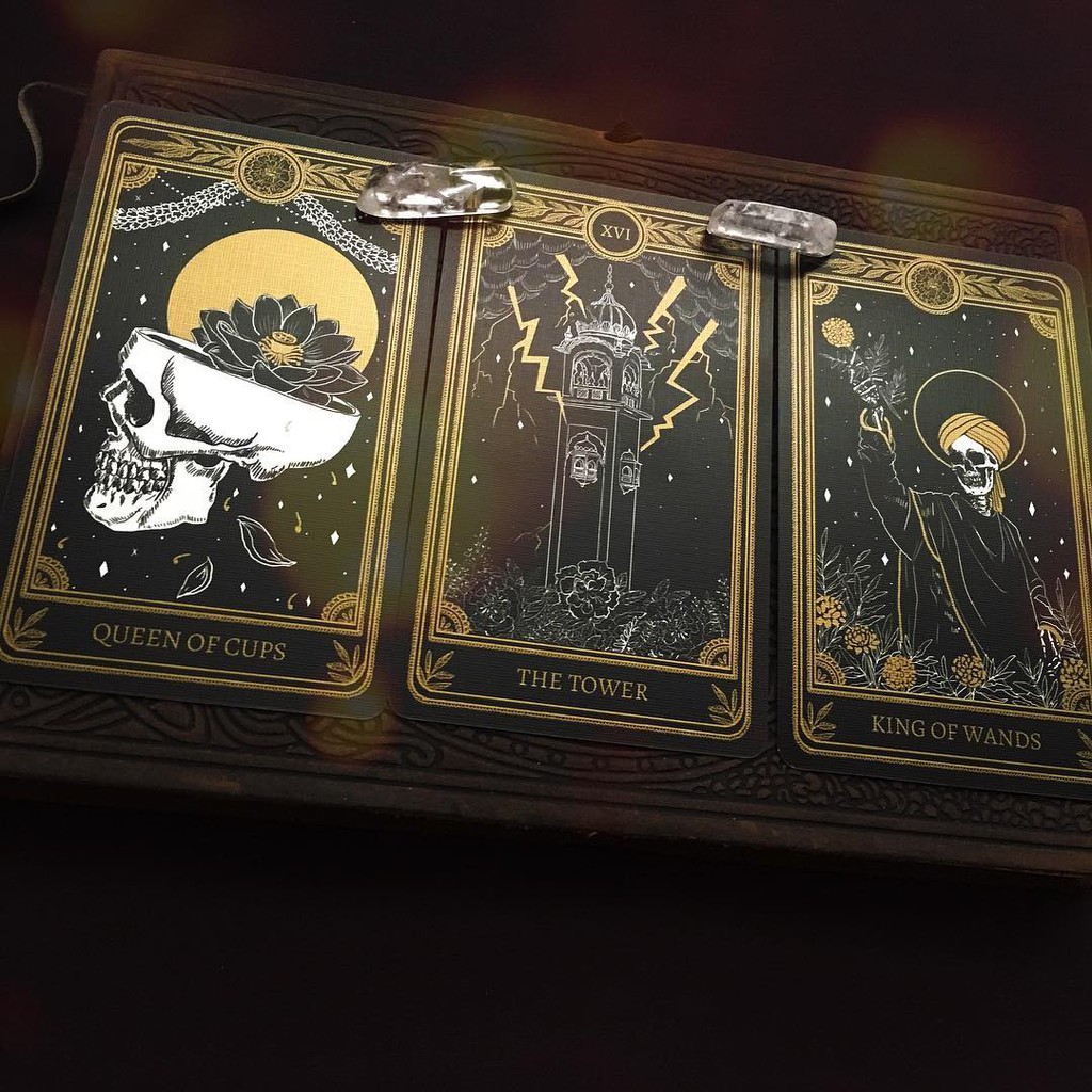 Bài Marigold Tarot Gold Edition