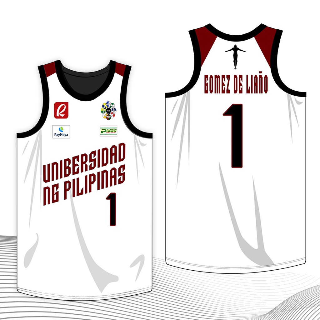 Áo Thun Bóng Rổ In Chữ UP Fighting Maroons UAAP Của Đại Học Philippines